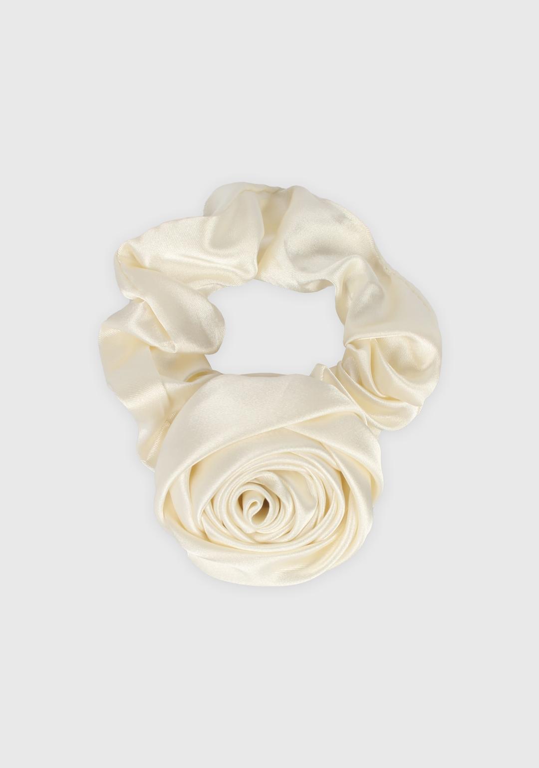 Rose Satin Scrunchie (2colors)