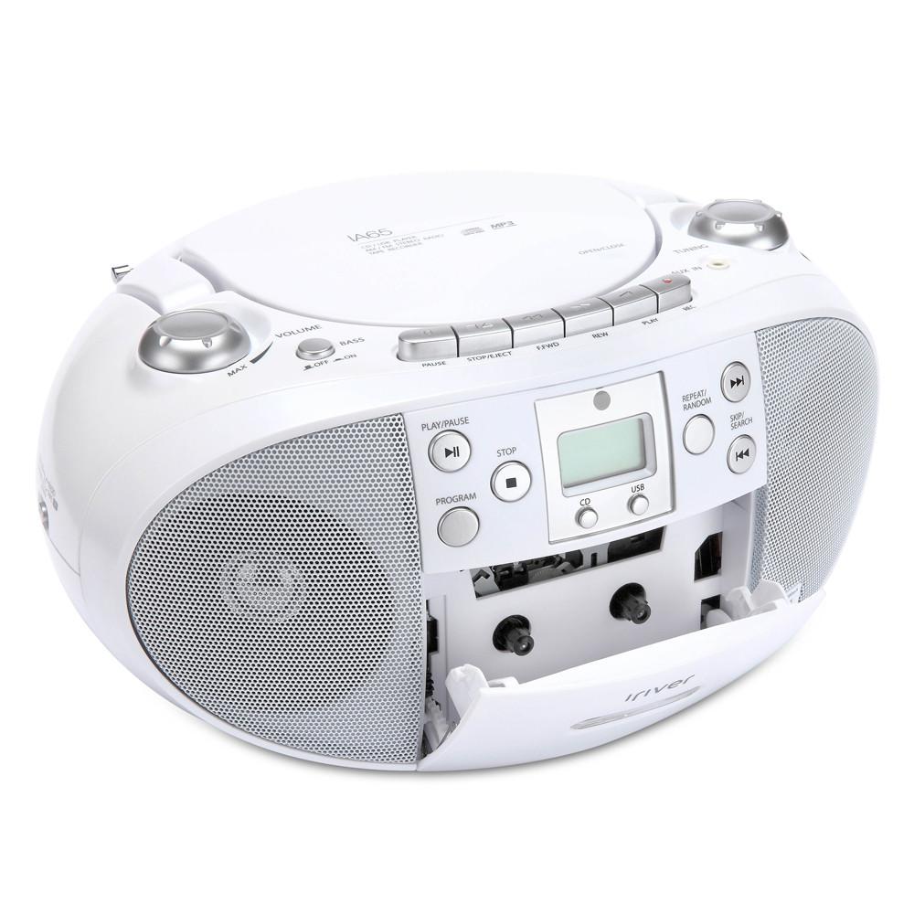 아이리버 카세트플레이어 라디오 USB CD 오디오 시디 휴대용 IA65