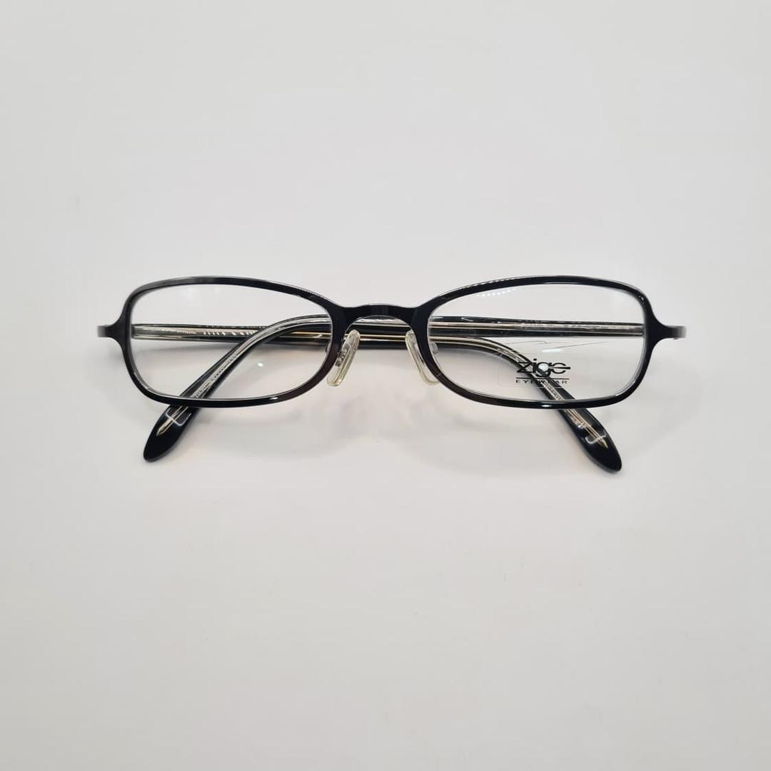 데드스탁  ZIGO 사각온테 딥그레이  뿔다리콤비 빈티지안경테 1576 | 후루츠패밀리
