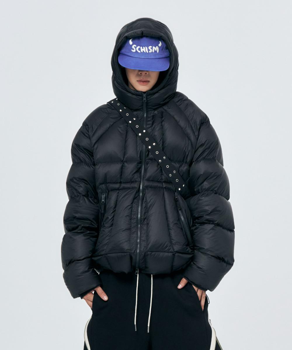 OPAQUE DOWN JACKET BLACK