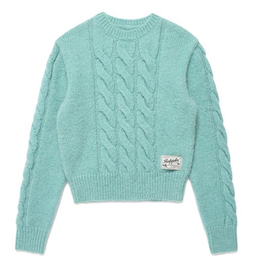ROUND CABLE KNIT MINT