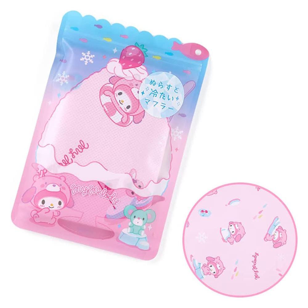 산리오 쿨 머플러,적시면 차가운 머플러