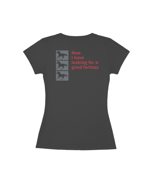 post 세미크롭 반팔티 [차콜]