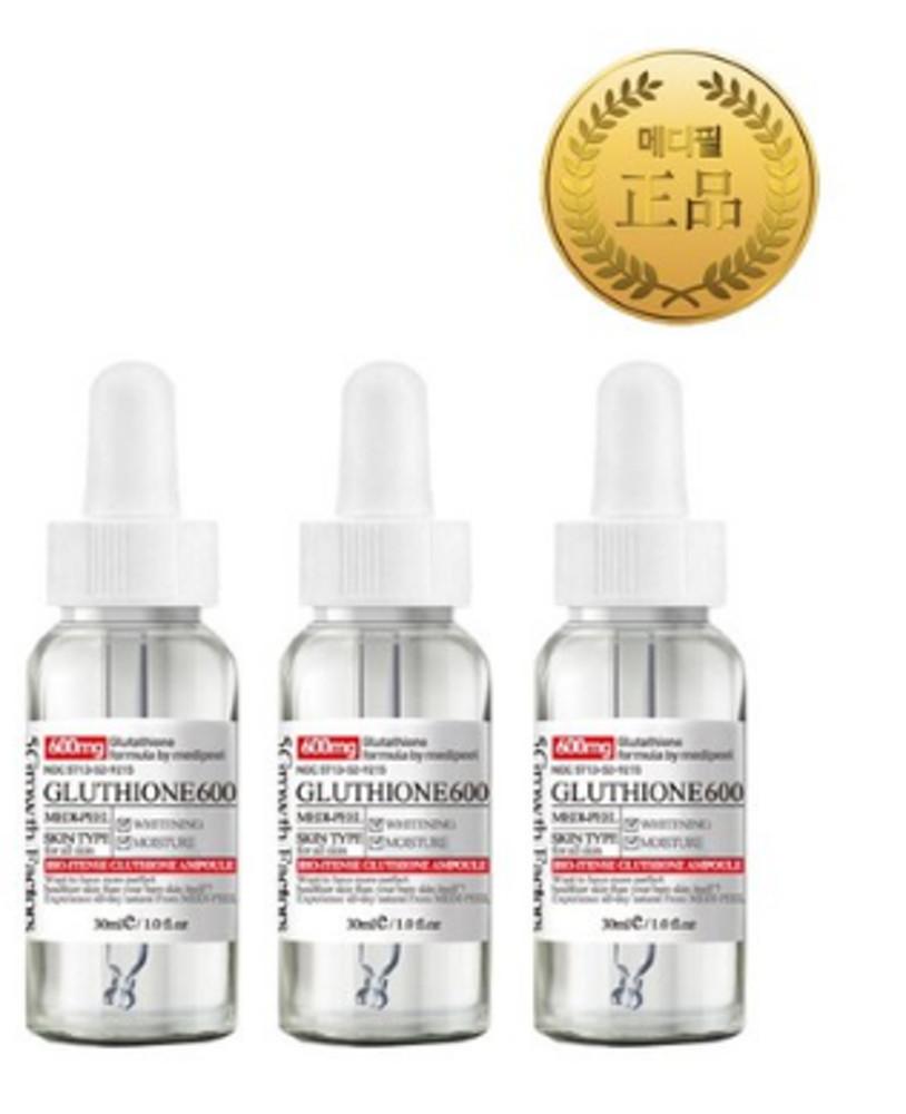 메디필 바르는 백옥 주사 앰플 기미 잡티 케어 글루타치온600mg 미백 화이트닝 30ml