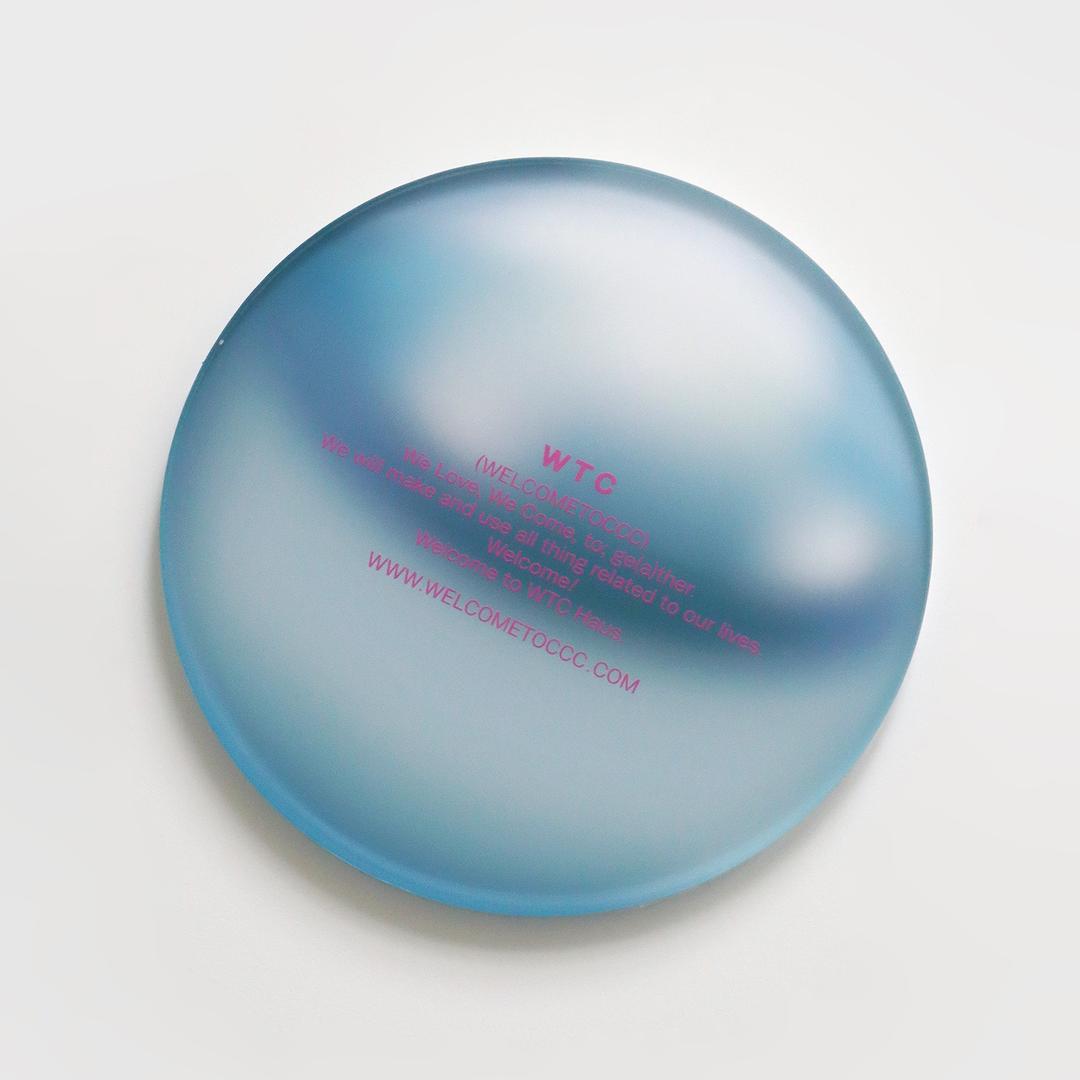 PEAR BALL TEA-COASTER (AZURE BALL) 티코스터