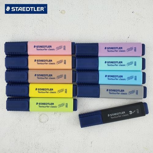 스테들러 텍스트서퍼 클래식 형광펜 파스텔컬러