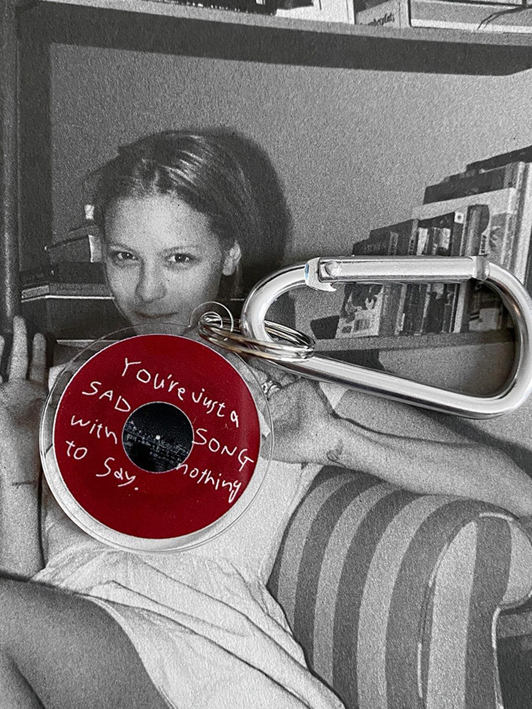 Sound is Colour! Keyring (Red)