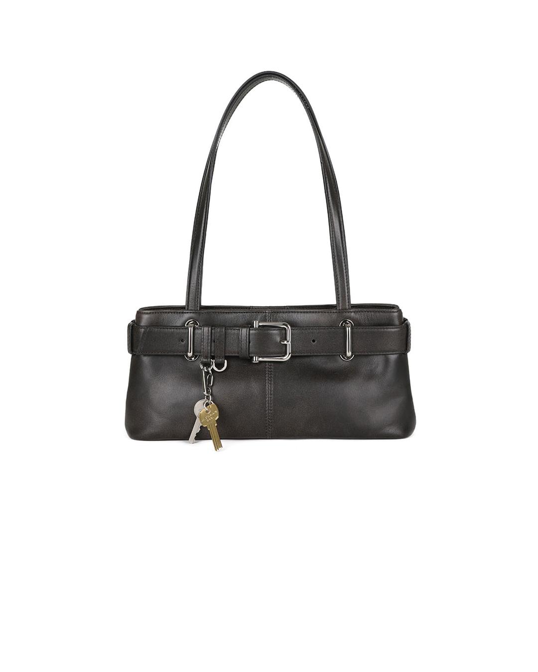 [벨라우영 PICK!] SHOULDER BROCLE MINI [STAIN BROWN]