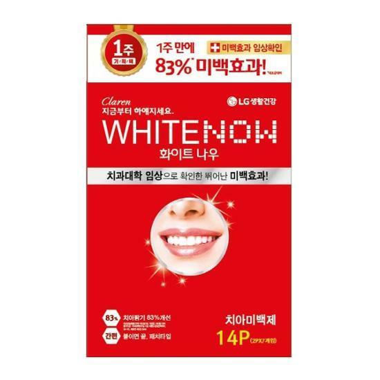 페리오 화이트나우 미백패치 택1 (일주일팩 14입 / 8P*8 (64입))