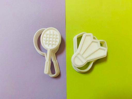 배드민턴 셔틀콕 라켓 쿠키커터 / 쿠키틀 /스탬프