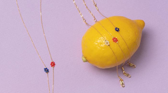 FLOWER BEAD BRACELET