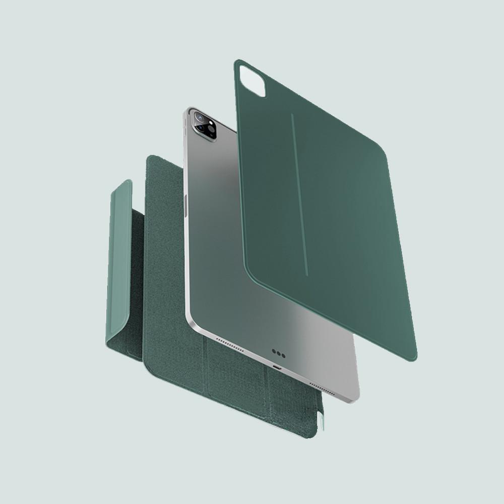 제이런 아이패드 프로 5세대 4세대 12.9인치 폴리오 케이스 분리 마그네틱