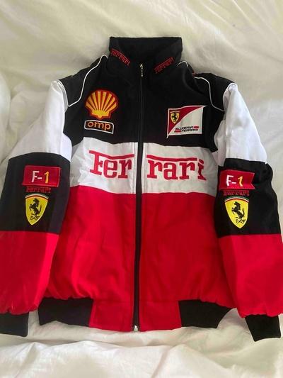 (무료배송, 새상품) F1 페라리 자켓 빈티지 올드스쿨 레이싱 봄버 점퍼