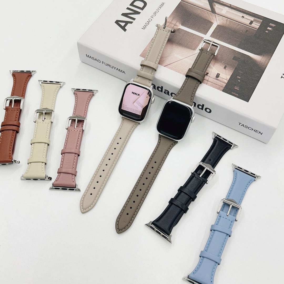 [당일배송/베스트모음] 애플워치 스트랩 가죽 9 8 7 6 5 3 SE2 메탈 밴드 시계줄