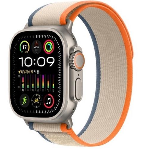 APPLE 워치 울트라 2 49mm Cellular 티타늄 트레일루프 (일반구매)