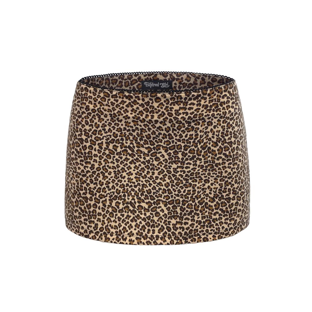 Rose Skirt LEOPARD