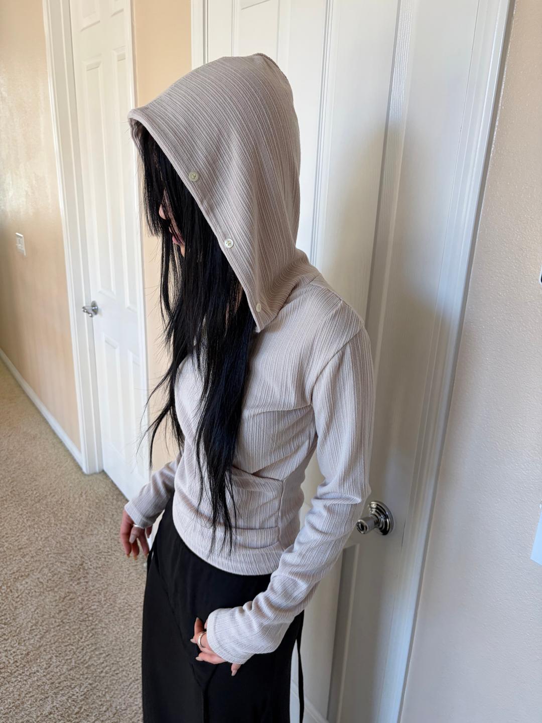 WRAP HOOD TOP_3C