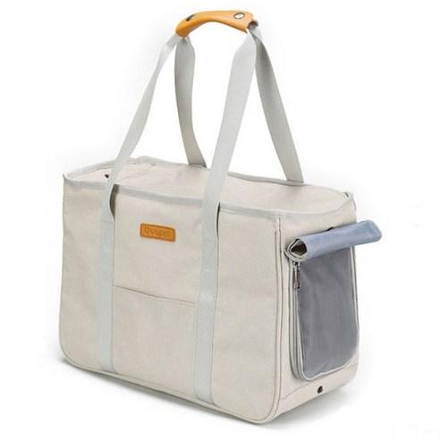 스페이스캣 반려동물 사계절용 이동가방 720g, 베이지, 44 x 30 x ..., 1개 - 패브릭 캐리어 | 쿠팡