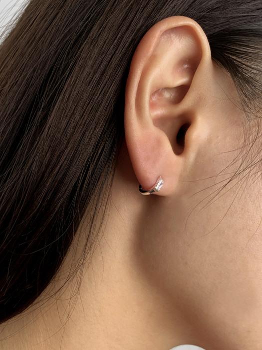 Square Crystal Earrings