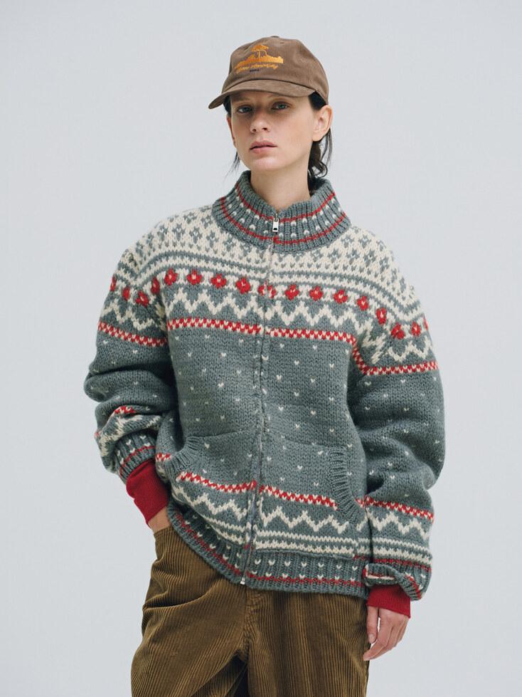 Foret Wool Cardigan (Gray)