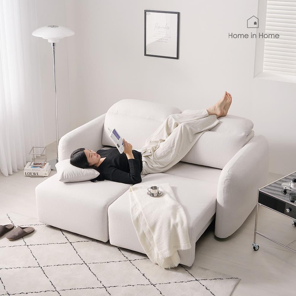 홈인홈 에이트 모션 슬라이드 리클라이닝 2/3인 소파_E112