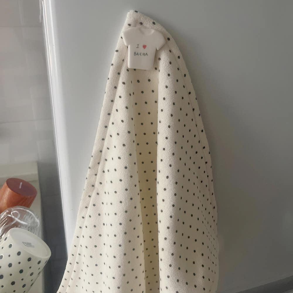 [bakha] dot hand towel | 도트 핸드타올