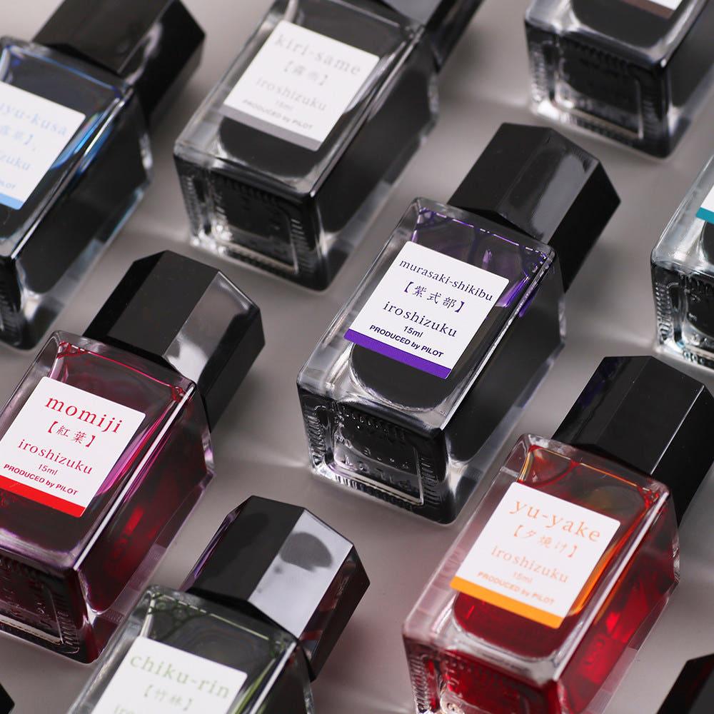 파이롯트 이로시주쿠 잉크 만년필 딥펜 캘리그라피 병잉크 구형잉크 01-AJ수국 15ml