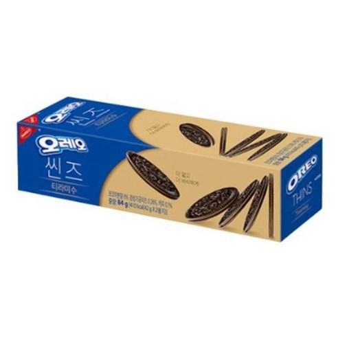 오레오 씬즈 티라미수, 84g, 1개 - 샌드/산도 | 쿠팡