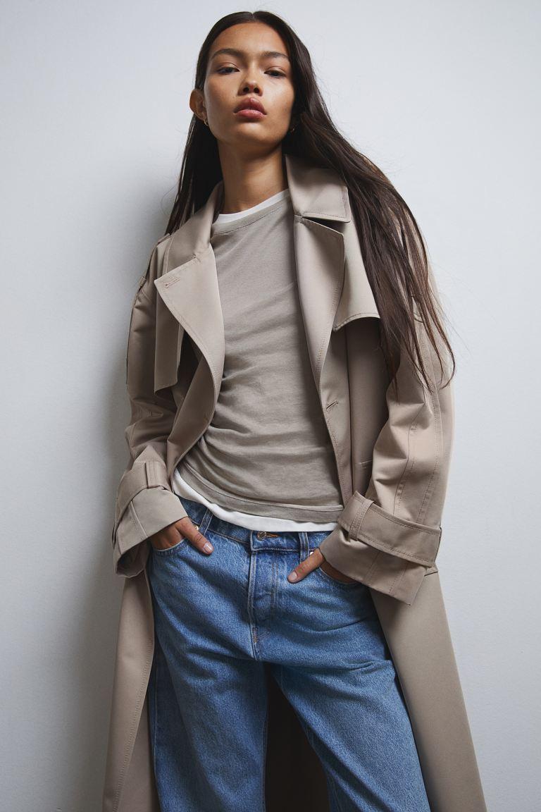 스트레이트 하이웨이스트 진