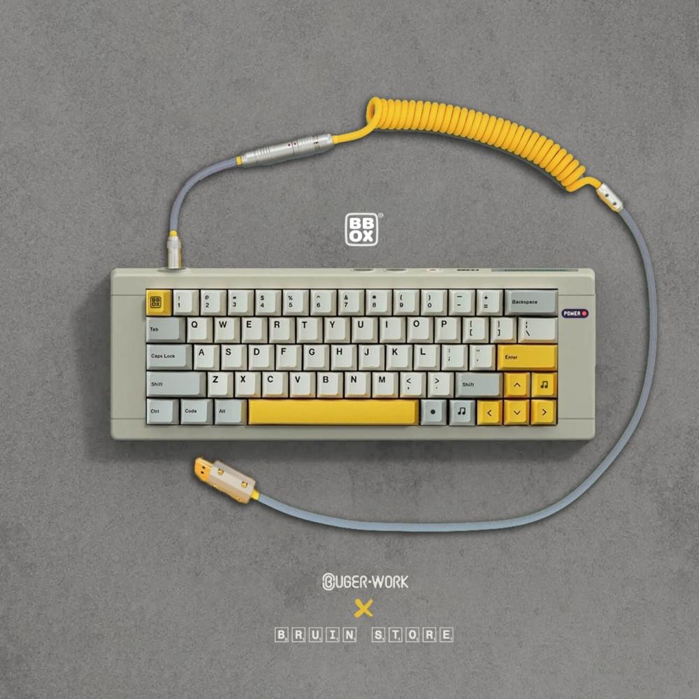 BurgerWork BBOX60 C64 레트로 ABS 60 기계식 키보드 커스터마이즈
