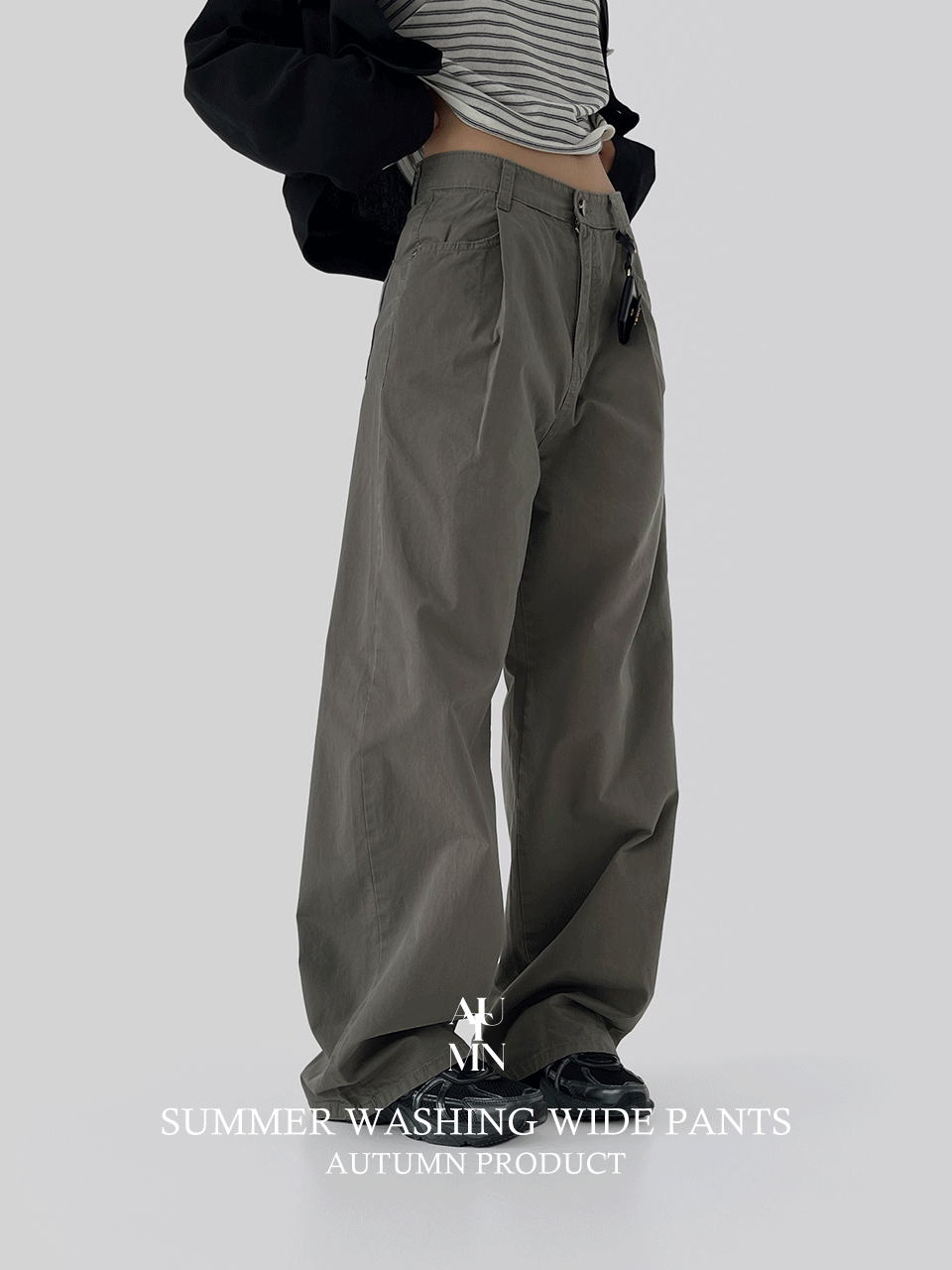 [made]썸머워싱와이드팬츠