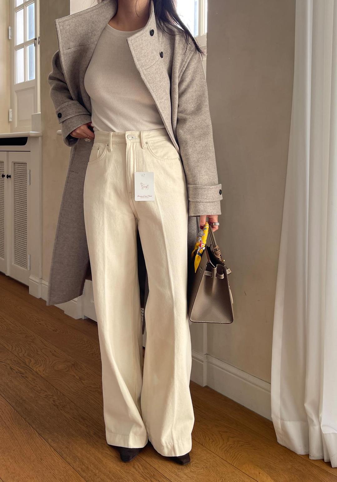 페더 와이드 팬츠(3col)