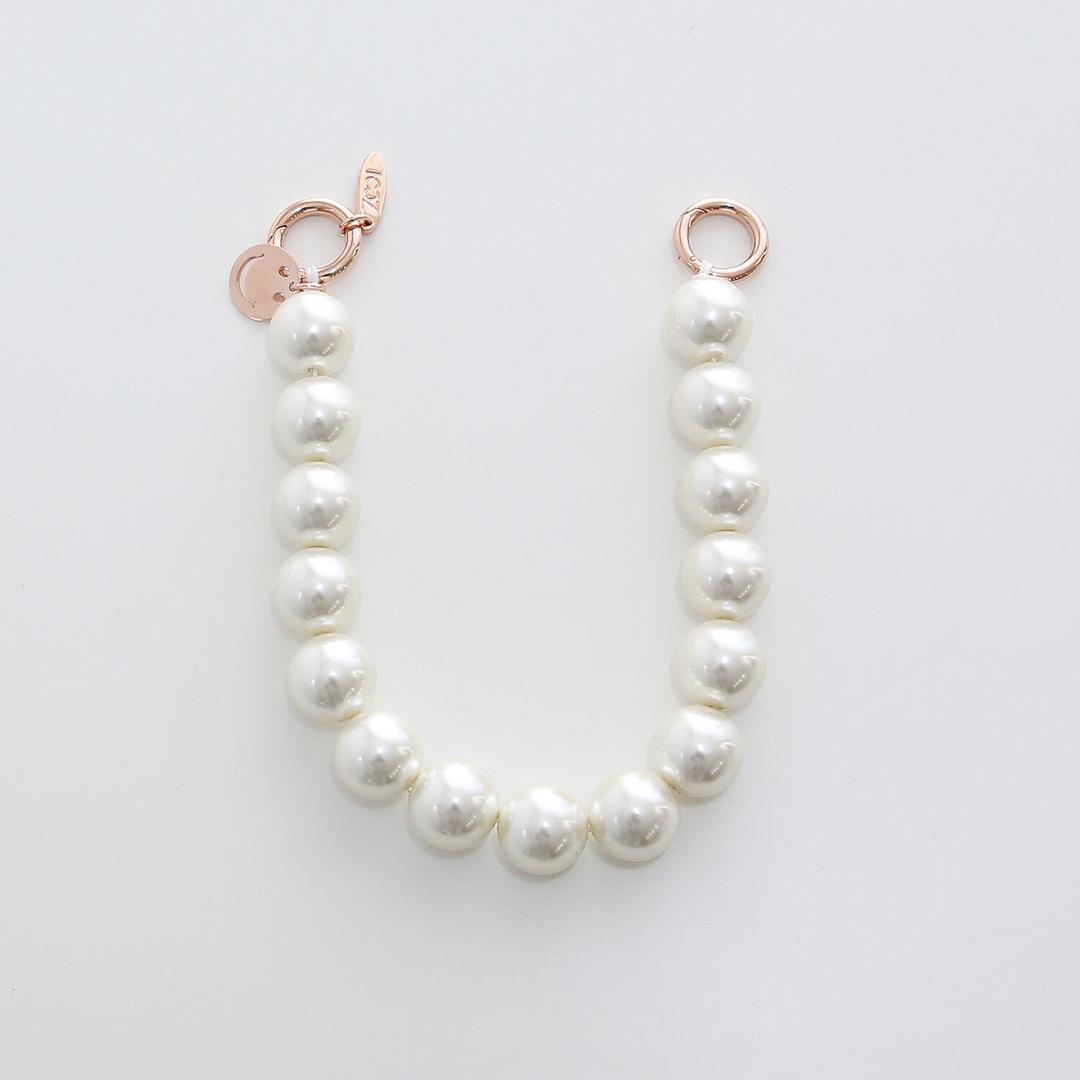 줄앤코 올 진주스트랩 비즈 구슬 폰스트랩 z플립스트랩 아이폰 케이스