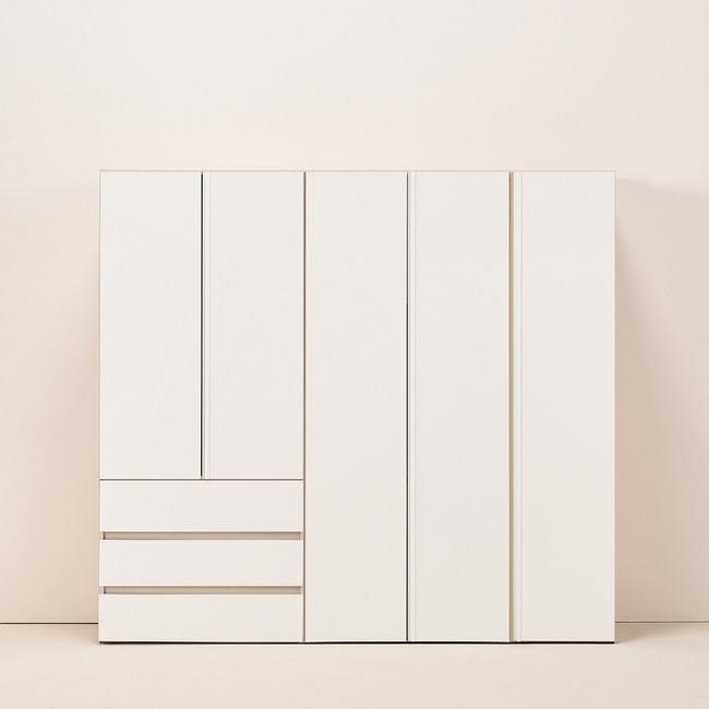 안티코 이불장 화이트 2000 옷장세트 일반형 (행거/선반)