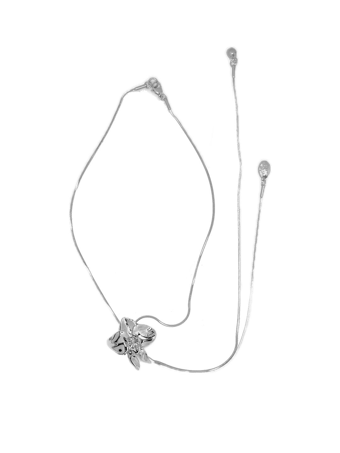 Slide Orchid Necklace