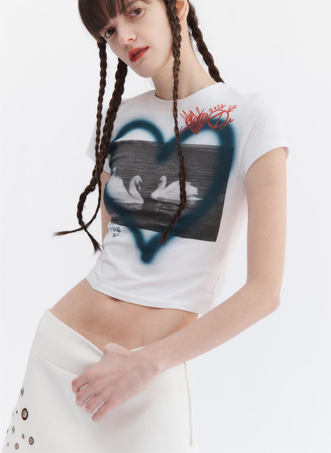 LOVE BABY T-SHIRT, WHITE