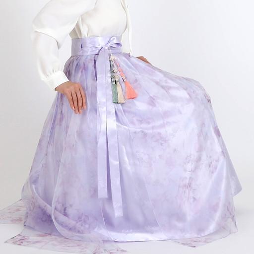 잉크보라 갈래치마