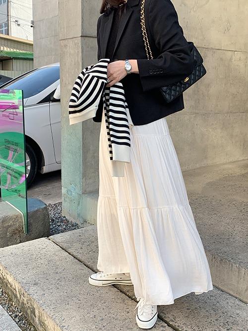 ★Polysooem★ SHIRRING STRAP CARGO SKIRT, CHARCOAL SHIRRING STRAP CARGO SKIRT, CHARCOAL - polysooem