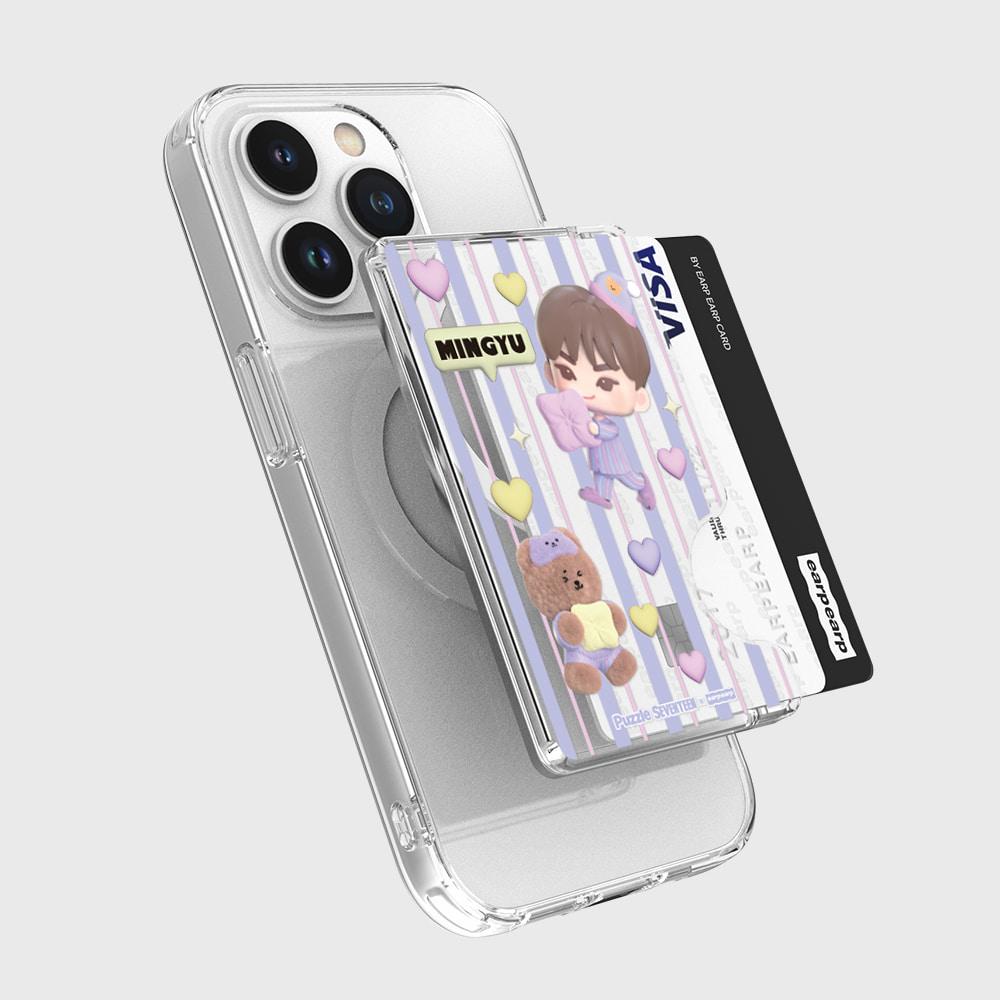 [Puzzle SEVENTEEN X EARP EARP] MagSafe WALLET (MINGYU)