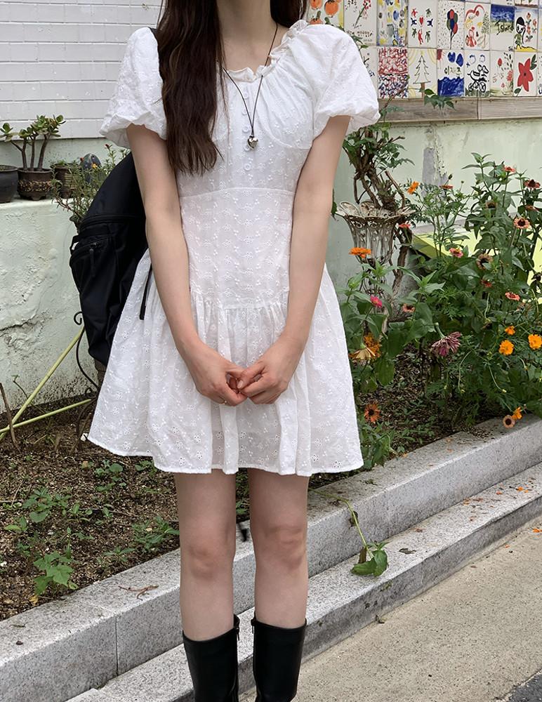 럽모어 레이스 원피스