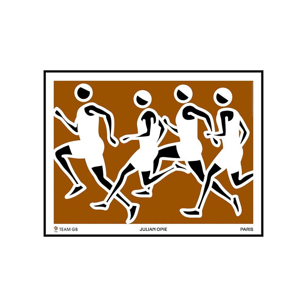 아티쉬 포스터- 줄리안 오피 Nethaneel, Daniel, Kesi, Sam – Team GB Poster (액자포함)