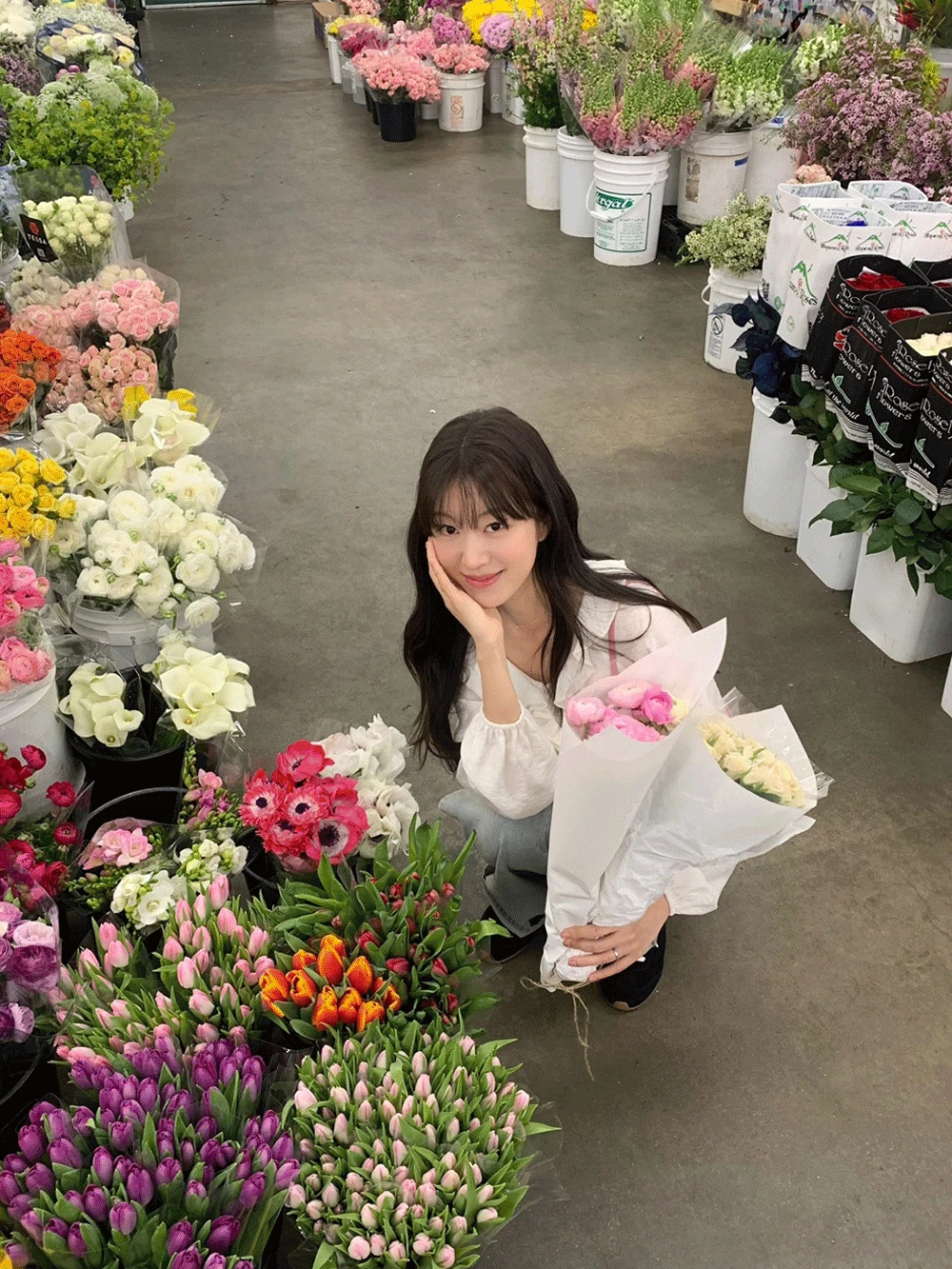 [🤍웬디강추/핀터무드🧺] 리나 러플 블라우스