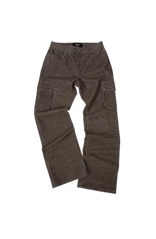 CARGO BOOTCUT PANTS [BROWN]