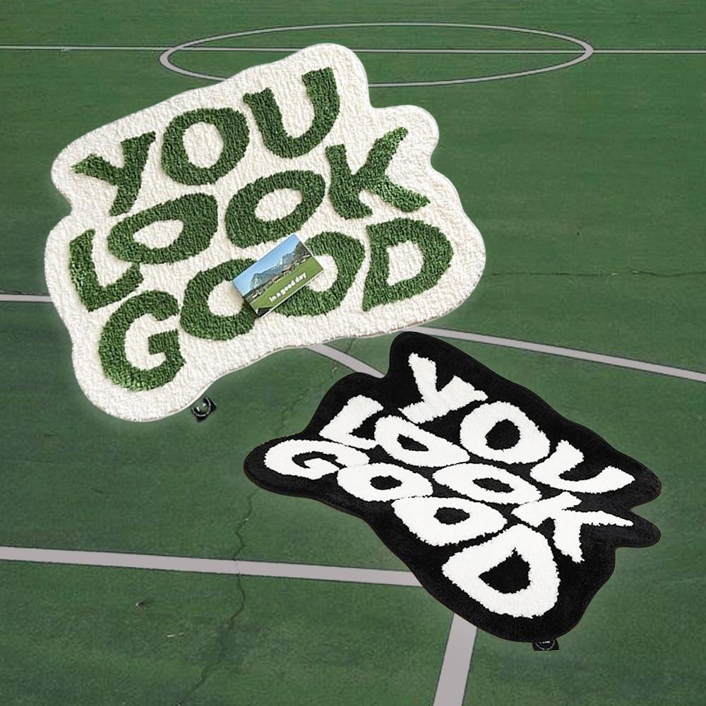 와사베 YOU LOOK GOOD 러그 2color 빈티지 대형 카펫