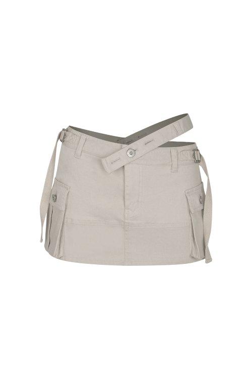 NIX MINI SKIRT grey