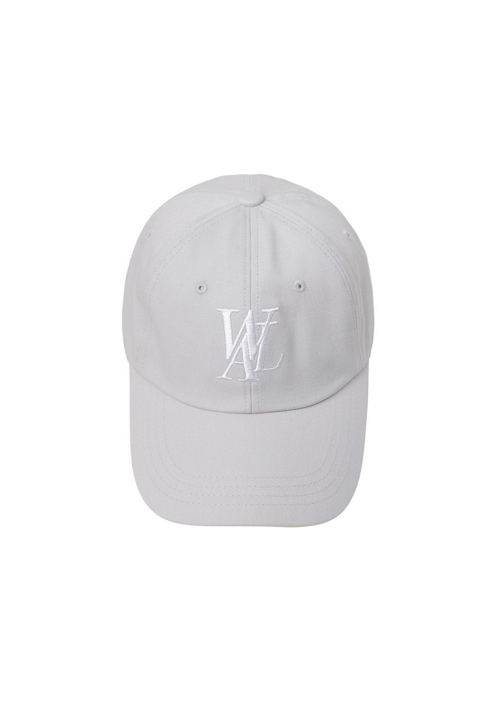 Signature Logo ball cap - SMOKE GREY