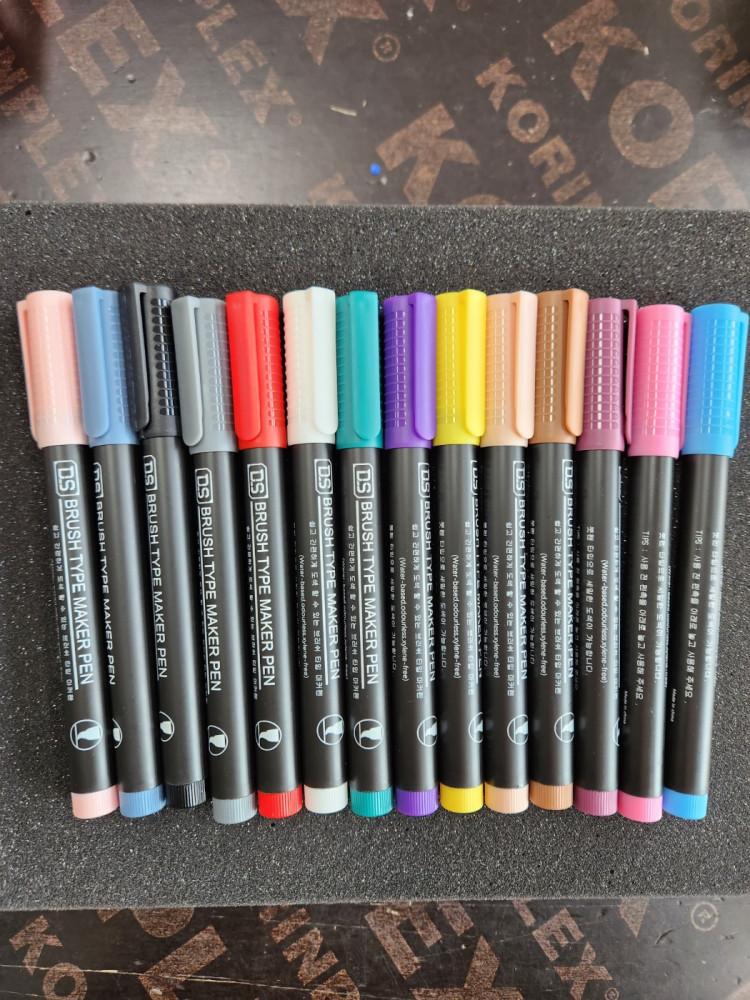 [DSHOBBY] DS하비 붓펜 타입 건담마커 화이트 등 프라모델 건담 간편 도색