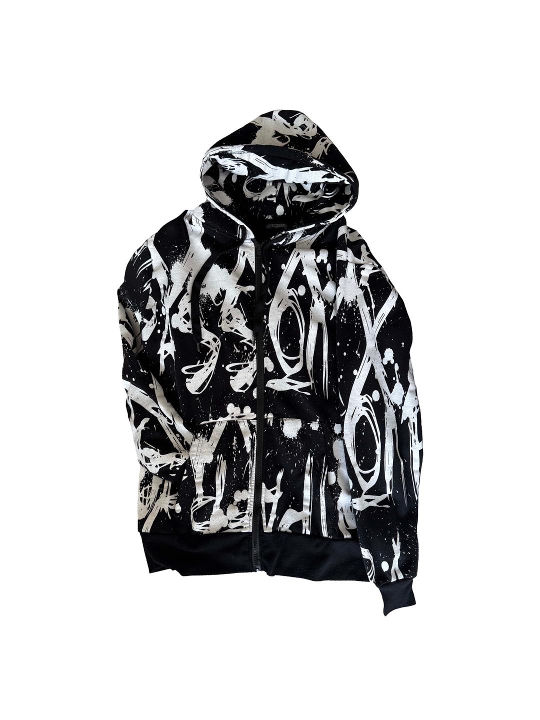 Splatter Noir Hoodie