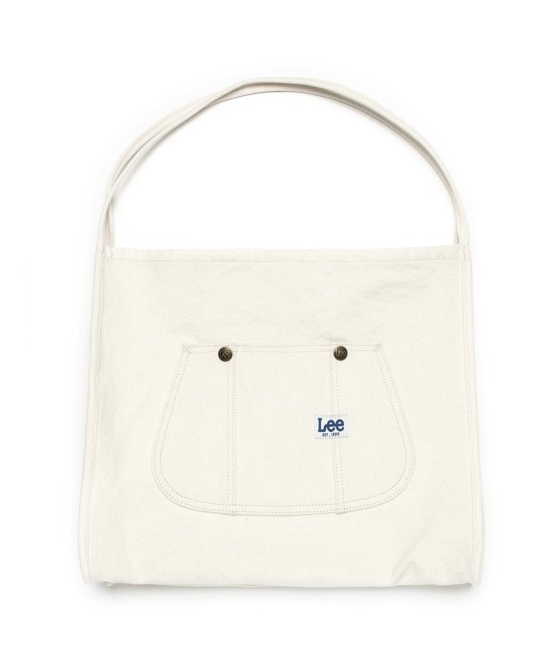 빅 포켓 에코백 아이보리