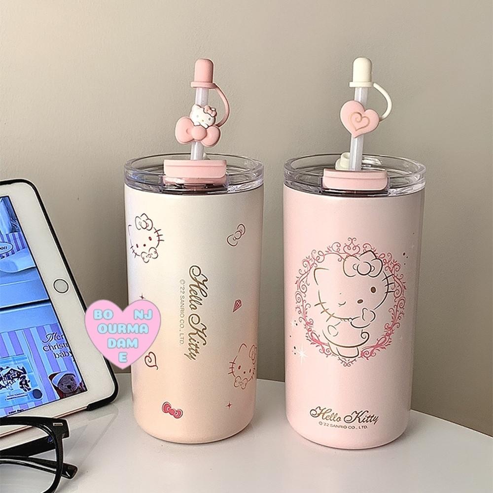 핑크 키티텀블러 빨대텀블러 480ml